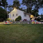 Congratulations Yard Sign for the Entire Family in Wyckoff, NJ