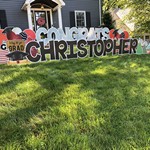 Northern Highlands High School Graduation Yard Sign in Allendale, NJ