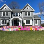 Birthday Lawn Sign for An Adult in Franklin Lakes, NJ