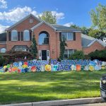 Happy Birthday Lawn Sign in Ridgewood, NJ