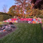 LOL Yards Birthday Lawn Sign Featuring Mario For Boy in Mahwah, NJ