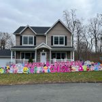 Birthday Lawn Sign for Girl in Park Ridge, NJ