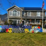 Welcome Home Lawn Sign Project in Wayne, NJ