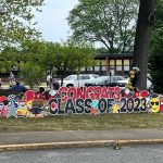 Graduation Lawn Sign for Elementary School in Fair Lawn, NJ