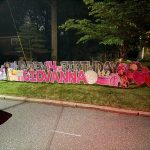 Birthday Lawn Sign for a Girl in Ramsey, NJ