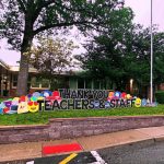 Thank You Teachers and Staff Sign for Teacher Appreciation Week in Mahwah, NJ