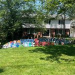 Boy's Birthday Lawn Sign in Franklin Lakes, NJ