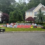 High School Graduation Lawn Sign in Ramsey, NJ