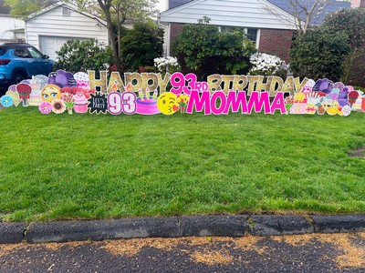 Happy Birthday Yard Signs Fair Lawn NJ