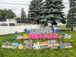 Graduation Yard Signs in New Jersey