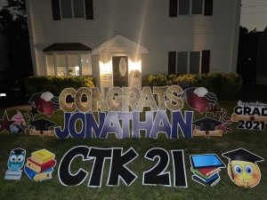Graduation Yard Signs in New Jersey