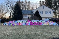 Custom Birthday Yard Signs Ramsey NJ