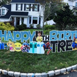 Happy Birthday Signs New Jersey